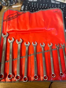 SNAP ON - C92C - 10 PIECE METRIC 6 POINT WRENCH SET -- ITEM C92C #1A - Foto 1 di 6