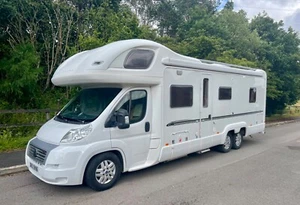 2007 FIAT 3.0 BESSACARR E769 LHD TAG AXLE MOTORHOME, 39K MILES, FIXED ISLAND BED - Picture 1 of 20
