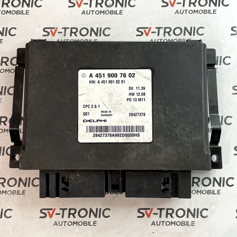 MODULE DE COMMANDE DE BOÎTE DE VITESSES SMART A4519007602 HW A4519010201 2842737 - Photo 1/1