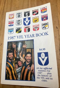 VFL Year Book 1987 - Official Stats of the VFL - Picture 1 of 1