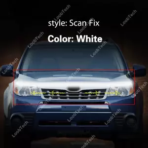 For Subaru Forester Front Grille Trim LED Hood Strip Lights DRL Decorative Lamp - Picture 1 of 11