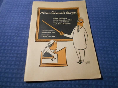 Mein Leben als Bürger -Kleine Einführung nach Lebensalter-Hubert Wingen-ca.1957 - Bild 1 von 4