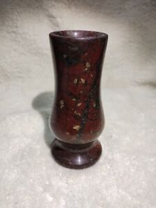 Rare Red Serpentine Vase