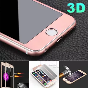 Vitre film protection VERRE TREMPE 3D intégral total pour iPhone 6,S Plus,7,8 X - Photo 1/30