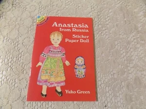 Anastasia from Russia- Sticker Paper Doll- Dover Little Activity Books New - Picture 1 of 5