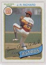1980 Topps Burger King Pitch Hit & Run Restaurant JR Richard #8