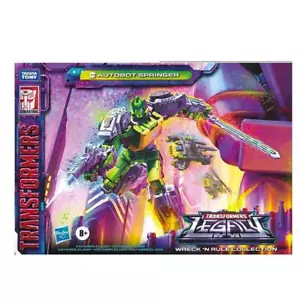 Hasbro Transformers Legacy Wreck N Rule Voyager Class Autobot Springer in stock - Picture 1 of 8