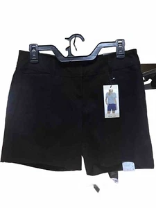 Limited Black Tailored Chino Shorts Womens Size 4 New - Picture 1 of 3
