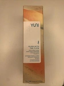 NEW Yuni Glow With The Flow Face & Body Exfoliates & Energizes 4 oz. - Picture 1 of 2