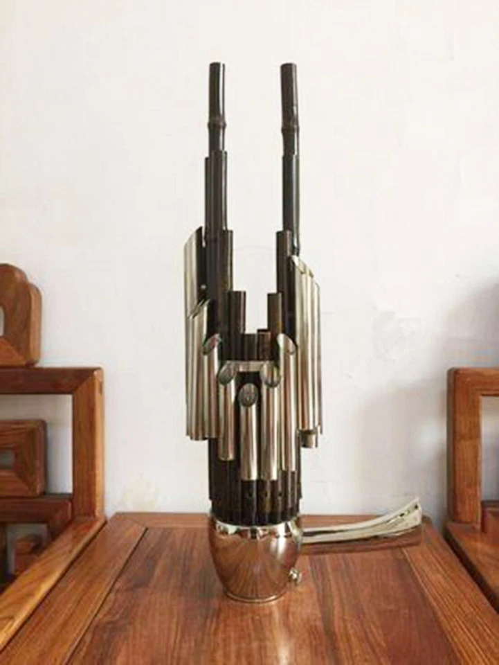 Chinese Traditional Musical Instrument BAMBOO SHENG 17 Reed High Pitch Sheng - Image 1 of 4