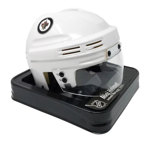 WINNIPEG JETS NHL LICENSED WHITE MINI HELMET Cover