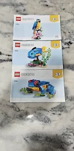 Lego Creator 3in1 Exotischer Papagei nur Anleitungen - Bild 1 von 1