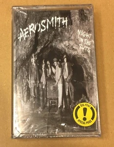 AEROSMITH - NIGHT IN THE RUTS (1999) SEALED CASSETTE MADE IN TURKEY - Picture 1 of 2