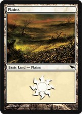 Plains #284 FOIL Shadowmoor MtG LP