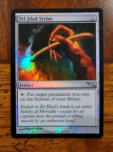 Tel-Jilad Stylus FOIL x1 Magic The Gathering Mirrodin Magic Moderate Play MP Inglés - Imagen 1 de 1