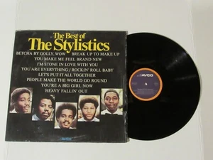 The Stylistics  LP   The Best Of   Original AVCO label  German   Shrink - Picture 1 of 2