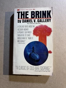 THE BRINK by Daniel V. Gallery 1969 Paperback Library paperback NUCLEAR THRILLER - Bild 1 von 3