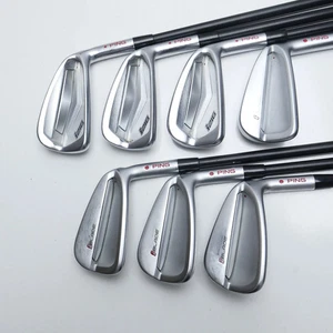 Used Ping i210 & iBlade Combo Iron Set / 3 - 9 IRON / X-Stiff Flex - Picture 1 of 11