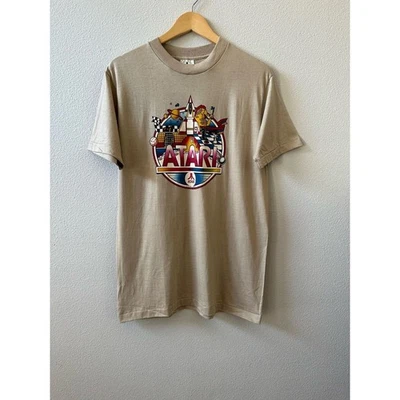 Camiseta Promocional ATARI VINTAGE *NOVA* 1980 - Tamanhos P/M/L Fabricada nos EUA - Imagem 1 de 4