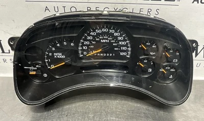 Chevy GMC Silverado Yukon Sierra 2003-2006 velocímetro racimo transmisión temperatura OEM Foto 1 de 4