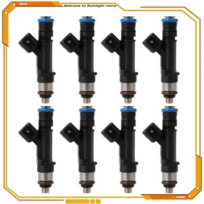 8× Fits Ford E-350 E-450 Super Duty 2017 2018-2019 V8 6.2L Fuel Injectors Foto 1 de 4