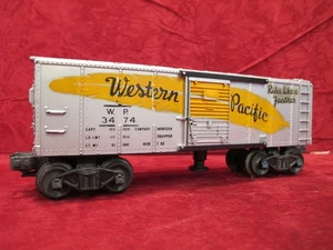 NICE Lionel Postwar 3474 Western Pacific Operating Boxcar From 1952-53. - Picture 1 of 12