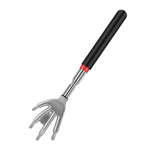 Stainless Steel Telescoping Back Scratcher Adjustable Length Itch Tool - Picture 1 of 9