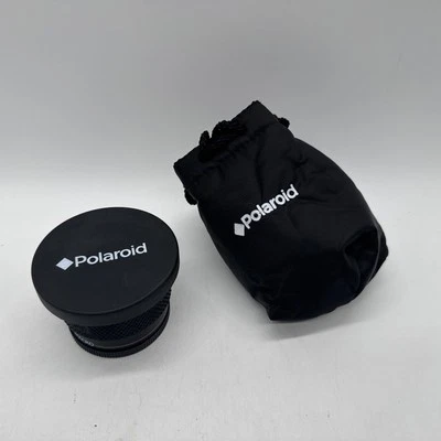 POLAROID .42x MACRO FISHEYE LENS, Includes Cap, Pouch - Image 1 of 4