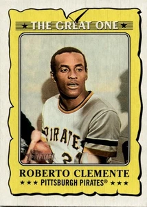 Topps Heritage 2021 #GO-19 Roberto Clemente ¡El grande genial!! - Imagen 1 de 2