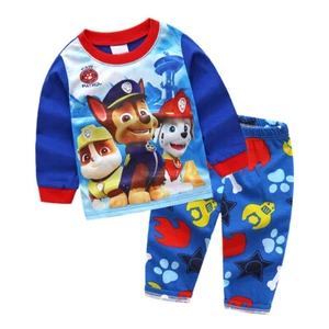 New Paw Patrol boys Pyjamas kids sleepwear cotton tshirt top pajamas - Picture 1 of 1