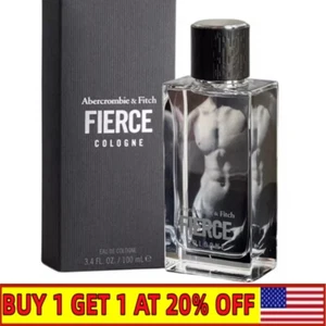 Fierce By Abercrombie & Fitch 3.4oz/100ml Men's Eau De Cologne Brand New ~Sealed