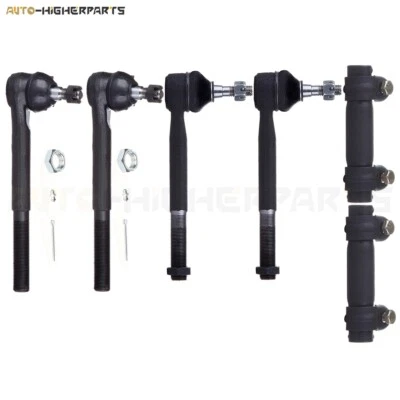 Extremo de barra de amarre de suspensión para Chevrolet Express 1500 2500 3500 1996-2002 6 piezas Foto 1 de 4