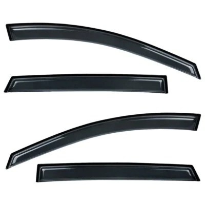 Window Visor Deflector Rain Guard 4-Piece Set For 2008-2017 Buick Enclave Foto 1 de 3