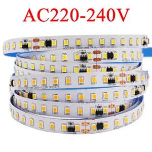 5-10m AC220V 230V LED strip light 2835 120LEDs/m Kitchen Under Cabinet tape lamp - Picture 1 of 13