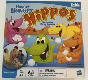Hungry Hungry Hippos Game 2005 Milton Bradley Hasbro 100% Complete Original - Picture 1 of 3