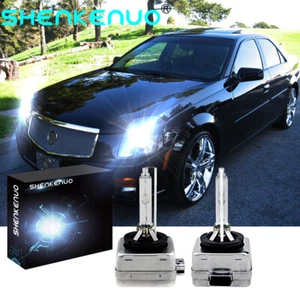 Bombilla de faro frontal HID para Cadillac CTS 2008-15 conjunto de luces bajas y altas 2 DX - Imagen 1 de 9