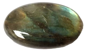 AAA 34.30 Ct. Natural Rainbow Labradorite Oval Cut Loose Gemstone Gift for Women - Picture 1 of 7