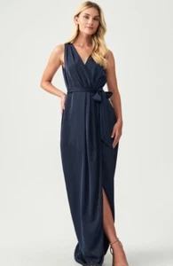 CHANCERY Navy Osbourne Dress 8-BNWT - Picture 1 of 3