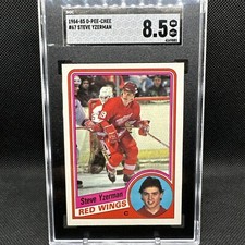 1984-85 O-Pee-Chee #67 Steve Yzerman RC Detroit Red Wings SGC 8.5