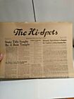 The Hi-Spots Newspaper Tigard Senior High School, Or March 8, 1957 Mp 980