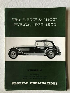 Profile Publications Magazine #58 The 1500 & 1100 H.R.G.s 1935-1956 - Picture 1 of 2