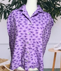 Vintage Handmade Button Down Shirt Large - Picture 1 of 3
