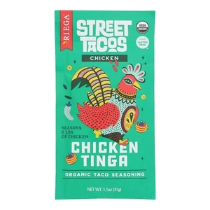 Riega Foods - Seasoning Chicken Tinga Taco 1.1 oz (Pack of 16) - Picture 1 of 2