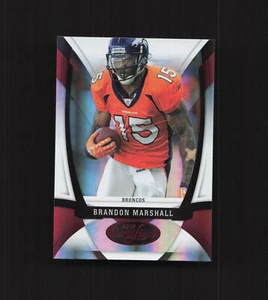 2009 Donruss Certified 37 Brandon Marshall Mirror Red /250 - Picture 1 of 2