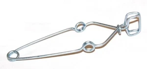 Reagenzglasschelle mit Fingergriff, 6,5" - Bild 1 von 1