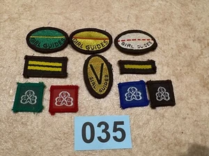 mixed girl guid brownie sew on patches - Picture 1 of 2