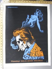 2006 Rock Concert Poster Heavy Trash The Sadies Methane Studios S/N LE 150 