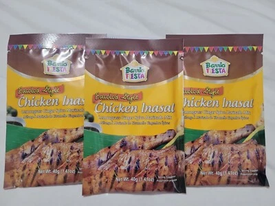 BARIO FIESTA (4-Pck) Barrio Fiesta Chicken Inasal Marinade Mix Bacolod Style 1.41 oz