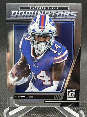 STEFON DIGGS 2021 PANINI DONRUSS OPTIC DOMINATORS INSERT CARD #DM-SD BILLS - Image 1 of 2