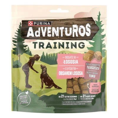 PURINA NESTLE 8445290990747 PURINA Adventuros Training Lachs - Hundeleckerli -115g PURINA NEST